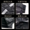 Spring Textile Camouflage raincoat split set, PVC adult duty camouflage one-piece raincoat, full-length style Specification image
